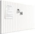 Bumusty 36"x 24" Large Felt Bulletin Board Tiles,Milky White