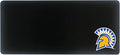 San Jose State University Classic Cloth Desk Mat, Durable Office Supplies, Non-Slip Base, Responsive Desk Pad with Smooth Cloth Surface, Black