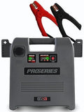Schumacher Electric Car Battery Jump Starter & Portable Power Station - 1800 Peak Amps - 12V DC Power Outlet - with Overload & Short-Circuit Protection & Jumper Cables - DSR119