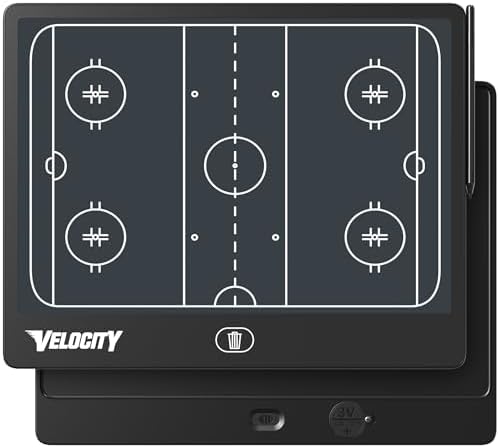 Velocity - Hockey LCD Coaching Board - Black