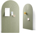 Large Arched Felt Bulletin Board 47.2''×25.5'', Sage