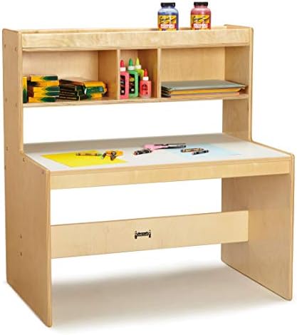 Jonti-Craft Dual Writing Desk,Gold