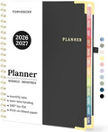 Forvencer Academic Planner 2026-2027, Weekly & Monthly Hardcover Planner A4