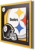 YouTheFan NFL Pittsburgh Steelers 3D Logo Series Wall Art