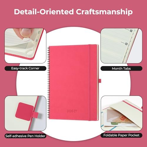 Planner 2026-2027 Daily Daily Weekly and Monthly,11.5"x8.5"