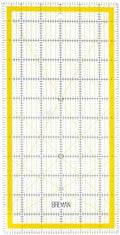 Breman Precision Quilting Rulers 6x12, Clear Rotary Sewing Ruler for Fabric