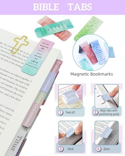 65 Pcs Bible Study Supplies-Bible Journaling Kit for Women,Aesthetic Bible Study Tools with Pencil Case Bible Highlighters Bible Tabs and Pens,Mothers Day Christian Gifts for Women (Purple)
