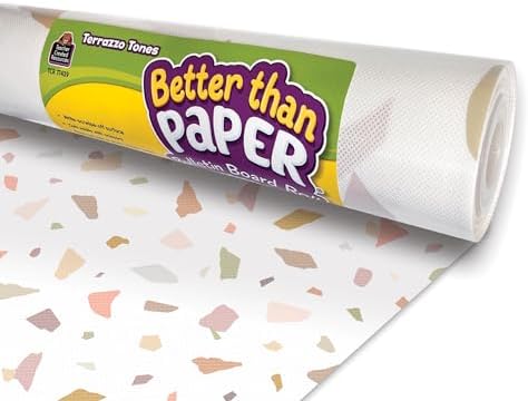 Teacher Created Resources Terrazzo Tones Better Than Paper® Bulletin Board Roll (TCR77439)