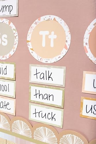 Teacher Created Resources Terrazzo Tones Word Wall Bulletin Board (TCR7205) (Pack of 2)