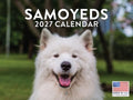 Samoyed Calendar 2027 Monthly Wall Calender 12 Month