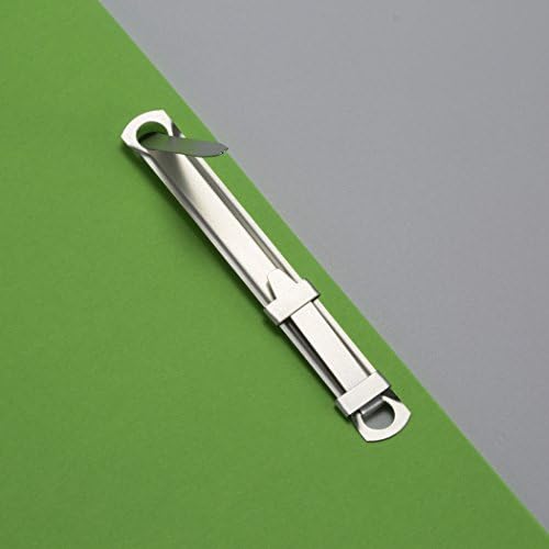 Officemate Prong Paper Fasteners, 1 inch Capacity, 2.75 inch Base, Box of 50 Complete Sets, (99851)