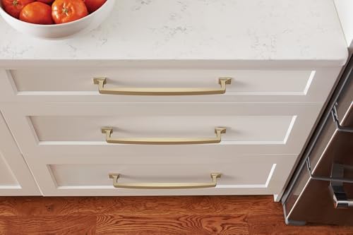 Amerock 10-1/16" Westerly Golden Champagne Drawer Pull