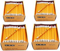 SKKSTATIONERY Half Pencils with Eraser Tops, 576 PCS