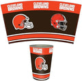 FANMATS 34640 NFL - Cleveland Browns Wastebasket | Brown | 15"x10.5"x10.5" | Primary Logo, Helmet, & Wordmark