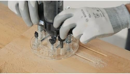 Dremel 335-01 Rotary Tool Plunge Router Attachment, Compact & Lightweight for Light-Duty Routing Projects, Perfect for Woodworking & Inlay Work, Black Medium