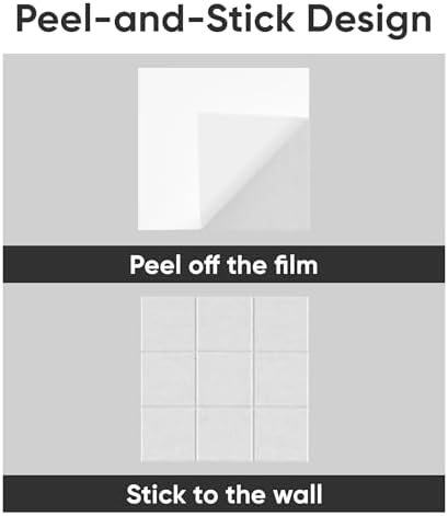Large Cork Board for Walls 36" x 24", 6 Pack Felt Wall Tiles with Push Pins for Office Home, Pin Board Bulletin Board for Photo Pictures, White