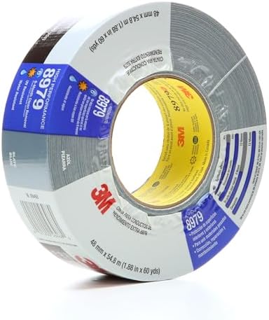3M Performance Plus 8979 Duct Tape Heavy Duty, Slate Blue, 48 mm x 55 m
