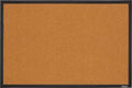 Quartet Cork Bulletin Board, Framed Corkboard, 2' x 3', Black Frame, Message Board, Vision Board (MWDB2436-BK)