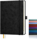 2027 Weekly Black Planner, 8.5" x 6.5", Calendar Book for Work
