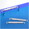 Officemate Premium Prong Fasteners, Compressor Only, Box of 100 Office Paper Clamp (99715)