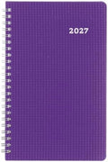 Blueline® 2027 Timanager® DuraFlex 5-Day Weekly Planner, 13 Months, December to December, Poly Cover, 9.0625" x 5.875", Purple (C5910V.86T)