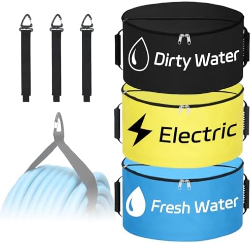Nilight RV Hose Storage Bag 3 Pack Waterproof Sewer Hose Organizer Bags