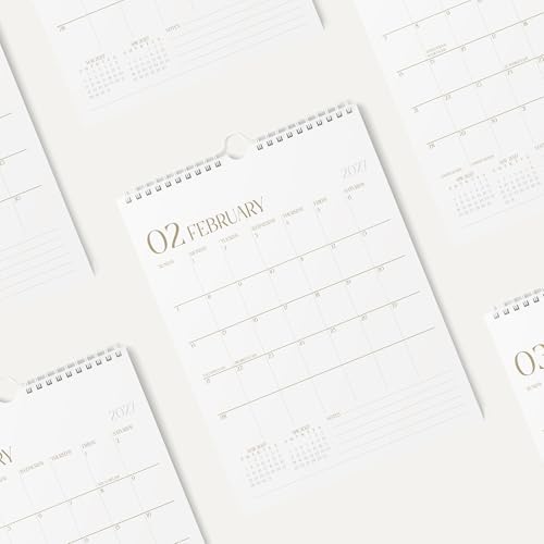 Karto Wall Calendar 2026 8.5x11 in - Stylish