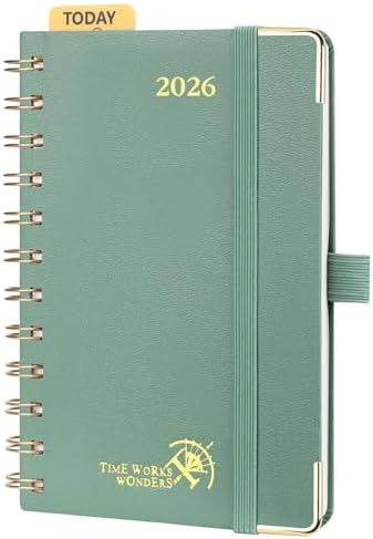 POPRUN Pocket Calendar 2027,4" x 6.25" Small Weekly Planner