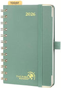 POPRUN Pocket Calendar 2027,4" x 6.25" Small Weekly Planner