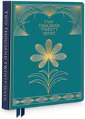 Orange Circle Studio Gilded Elegance 2027 Good Day Monthly Planner 17-Month Hardcover, 5.5" x 7.75", Lay-Flat Coptic Binding,100 GSM Acid-Free Paper, Monthly Calendar, Dot Grid Notes, Desk Planner Set
