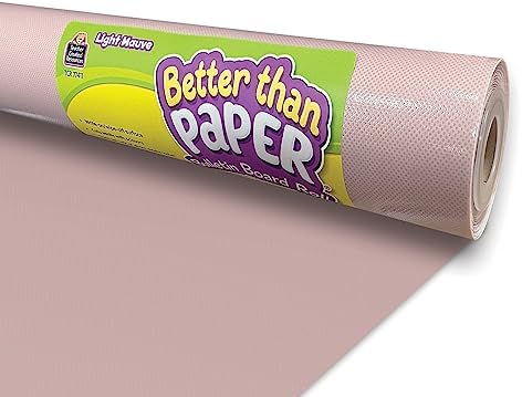 Teacher Created Resources Light Mauve Better Than Paper Bulletin Board Roll (TCR77411)