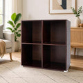 Storage Organizer, Pine Wood Bookshelf, Cube Shelf, Open Display Bookcase