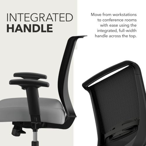 HON Convergence Ergonomic Office Chair, Office Desk Computer Chair, Frost