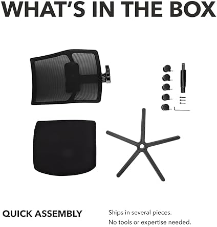 HON Ignition 2.0 Ergonomic Office Chair, Lumbar Support, Office Desk, Black