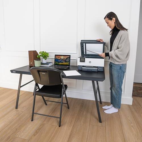 LIFETIME 5-Foot Desk Folding Table, Multipurpose Home Office Workstation