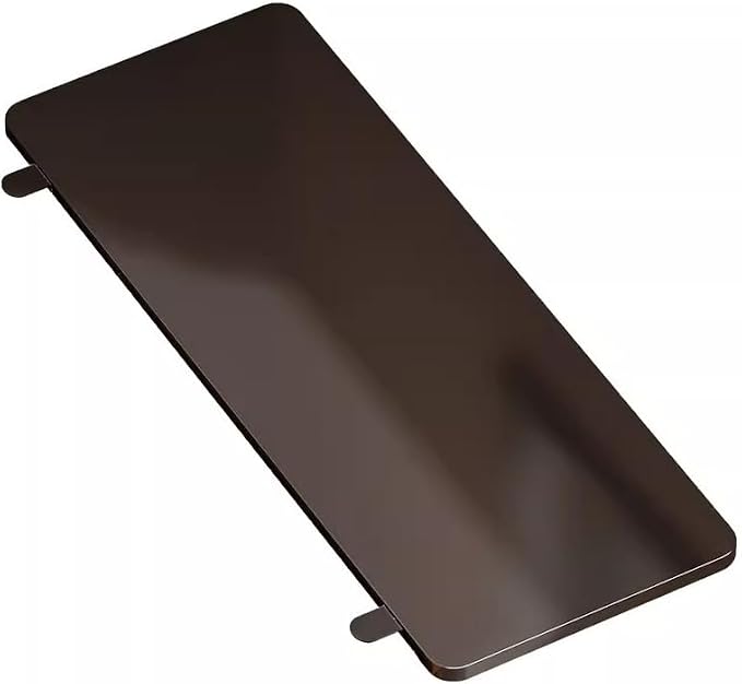 Desk Extender Tray, Punch-Free Clamp on 90° Foldable Keyboard Drawer Tray, Table Mount Armrest Shelf, Computer Elbow Arm Support (Black, 23.6"*9.8"*0.5"/60cm*25cm*1.2cm)