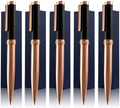Ancolo Personalized Ballpoint Pens - Luxury Pens with 10 Black Ink Refill