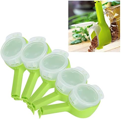 5Pcs Food Sealing Clip, Snack Sealing Clip, Grip Sticks Bag Sealers for Kitchens, Living Rooms, Offices, Dormitories, And Even Travel