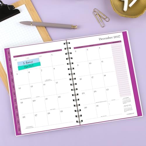 Mead Cambridge 2027 Planner, Weekly & Monthly, 5.5" x 8.5", Floral Haze (1848-200-27)