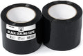 2" x 110 Yards Black Packing Tape, 4 Rolls