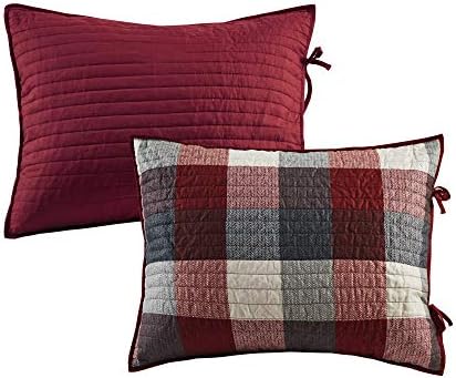 Madison Park Cabin Lodge Plaid Herringbone Daybed Cover Set, 6PC, 39"x75"