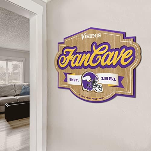 YouTheFan NFL Minnesota Vikings FanCave Wall Art