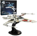 4D Build Star Wars T-65 X-Wing Starfighter 3D Puzzle Model Kit for Adults
