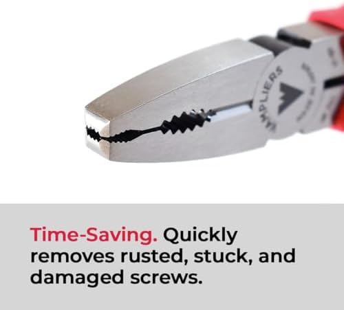 VAMPLIERS 6.25" Stripped Screw Extractor Combination Pliers