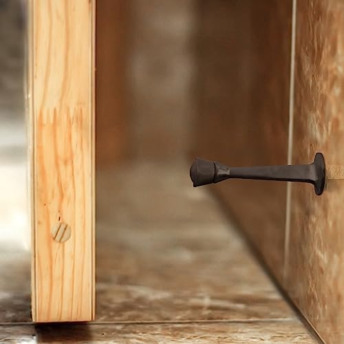 Design House Cast Door Stop, Oil Rubbed Bronze