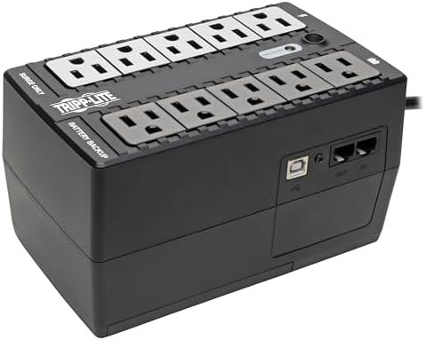 Eaton Tripp Lite INTERNET600U 600VA UPS 325W Battery Backup Surge Protector