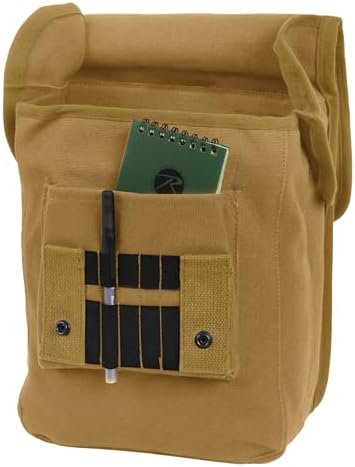 Rothco Canvas Map Case Shoulder Bag with Organizer Pocket