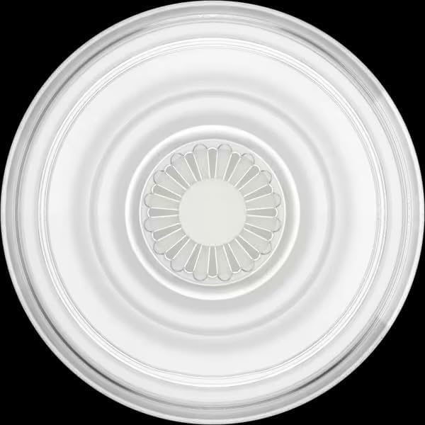 PopSockets Adhesive Phone Grip, Holder- Clear | Secure Comfortable Hold, Anti-Drop, Kickstand, Clear, Translucent