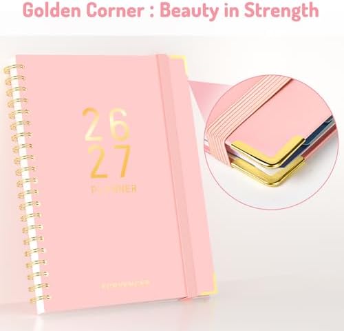 Jul 2026 - Dec 2027 Planner, Forvencer 18 Month Planner 2026-2027, 6" x 8"