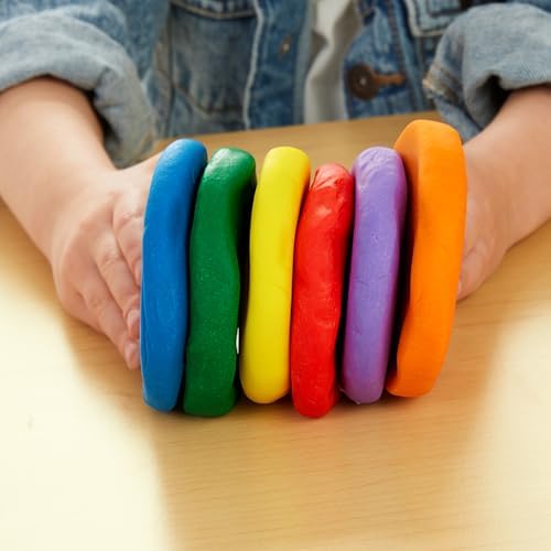 Colorations Wheat & Gluten-Free Dough, 6 Classic Colors, 1.5 lb Each | Non-Toxic, Play Dough, Bulk Set, Sensory Kit, Party Favors, Classroom Pack